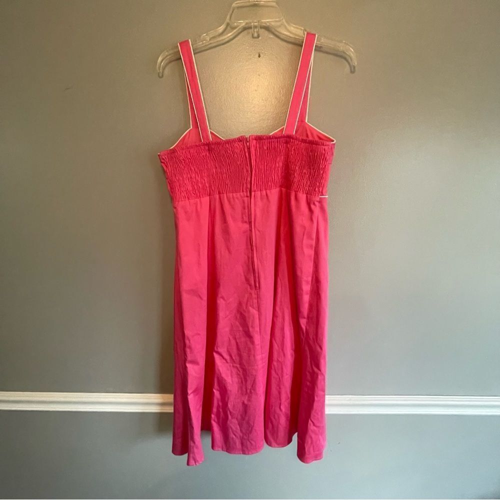 R&K originals Vintage 80s pink white summer dress tennis size 10 women’s - Picture 3 of 4